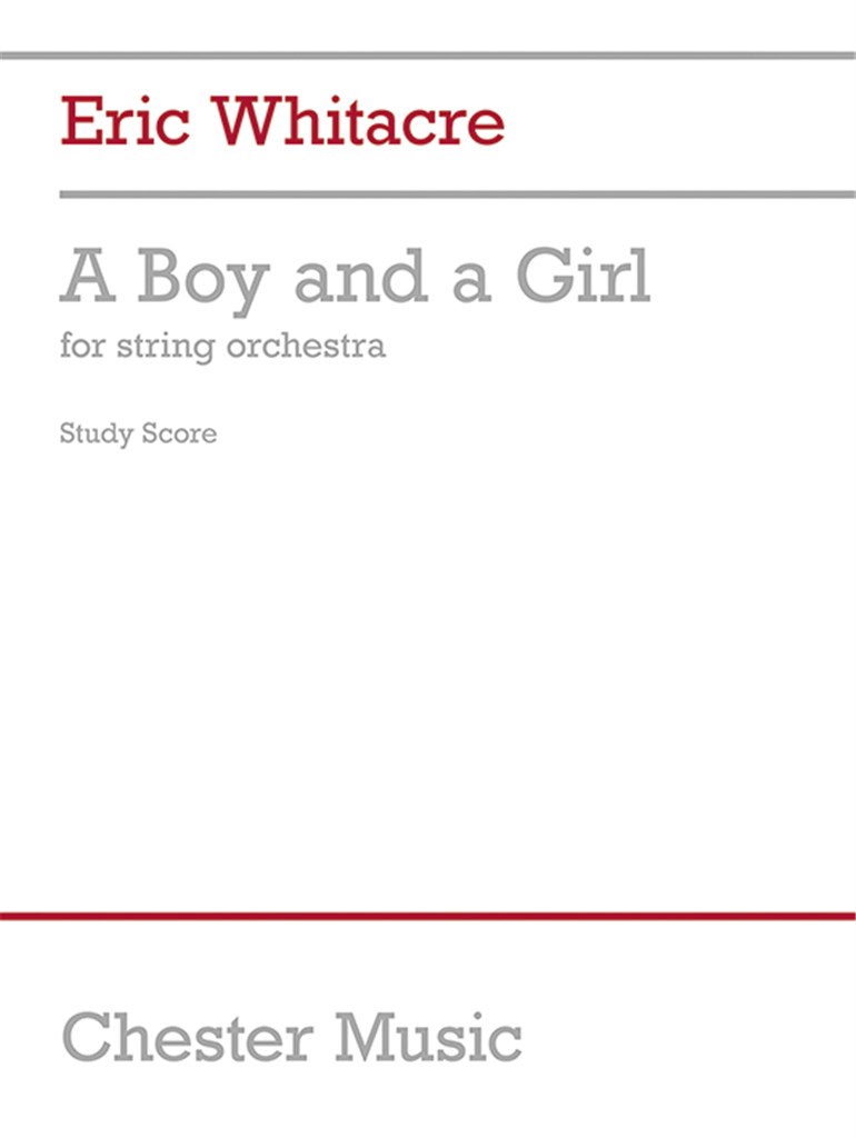 A Boy And A Girl for String Orchestra (Full Score)